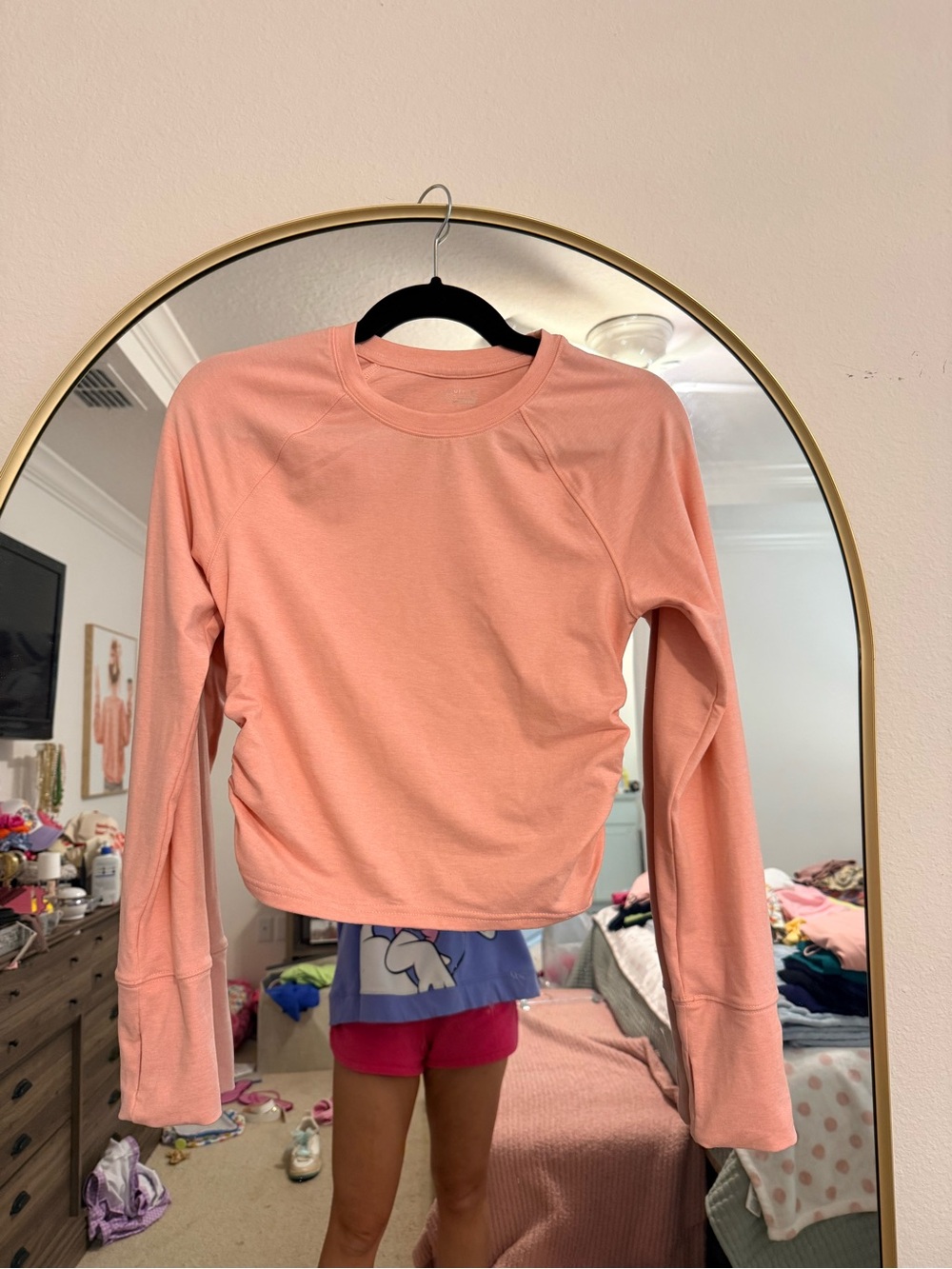 OFFLINE By Aerie Weekend Away Long Sleeve T-Shirt - Club Pink